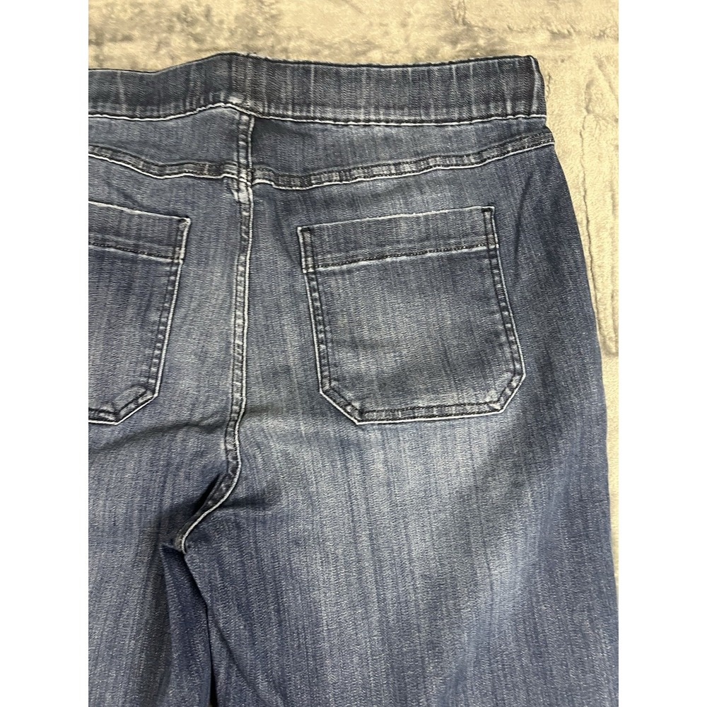 Judy Blue Women's Blue Medium Wash Jogger Jeans Drawstring Pockets Mid Rise - Picture 15 of 16